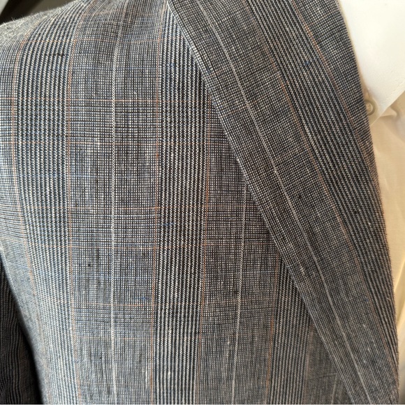 Brooks Brothers Navy Check Blazer - Fitzgerald Fit - Picture 3 of 8